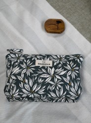 Petite pochette tissu modèle Tropic'art