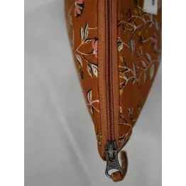 Trousse boheme noisette en coton lavé