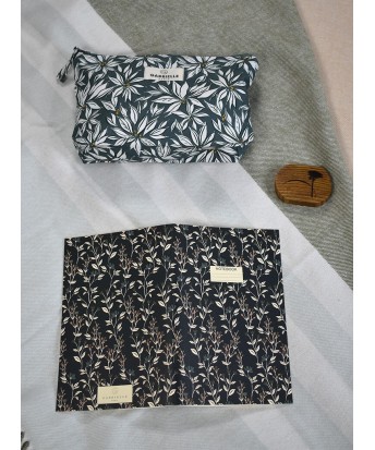 kit de voyage trousse + notebook