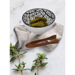 Mini pinces cuisine en teck