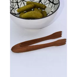 Mini pinces cuisine en teck
