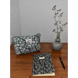 kit de voyage trousse + notebook