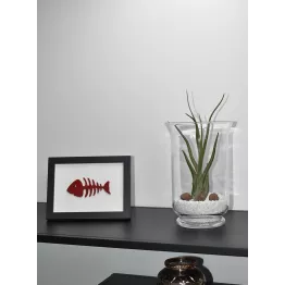 Photophore en verre à décorer