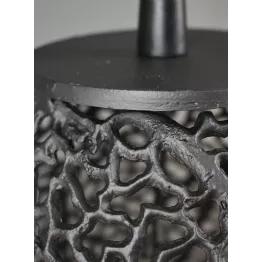 Pied de lampe métal noir modèle SINULA