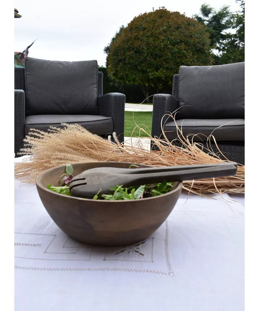 Paire De Pinces En Bambou Pour Salade, Pain Grillé, Cuisine - Pratiques Et écologiques - Neuf
