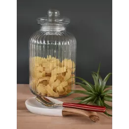 Repose cuillère marbre et bois