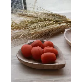 Duo de coupelles en bois naturel modèle DALBERT