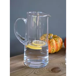 Pichet à eau en verre transparent