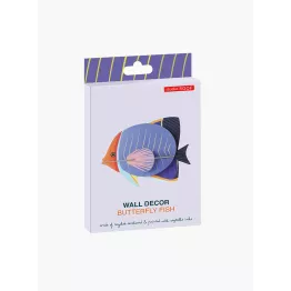 Décoration murale à monter soi-même : Poisson Butterfly