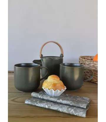 Ensemble à thé en porcelaine modèle Coppa