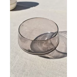 Verre à eau gris