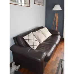 Housse de coussin 50x50 cm beige uni modèle Ranch Canyon