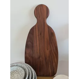 Petite planche à découper en noyer