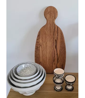 Petite planche en bois de chêne à découper
