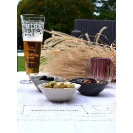 Trio de petites coupelles en grès taille XS