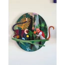 Décoration jungle à monter soi-même