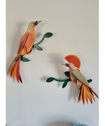 Oiseaux en carton à monter soi-même.