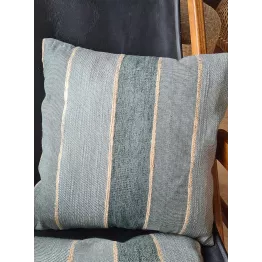 Coussin bohème chic en coton 45 x 45 cm