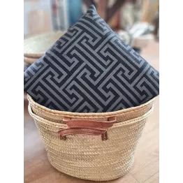 Housse de coussin 50x50 cm aux formes géométriques Miraval