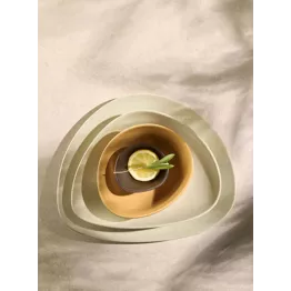 Bol à salade Panna couleur ocre