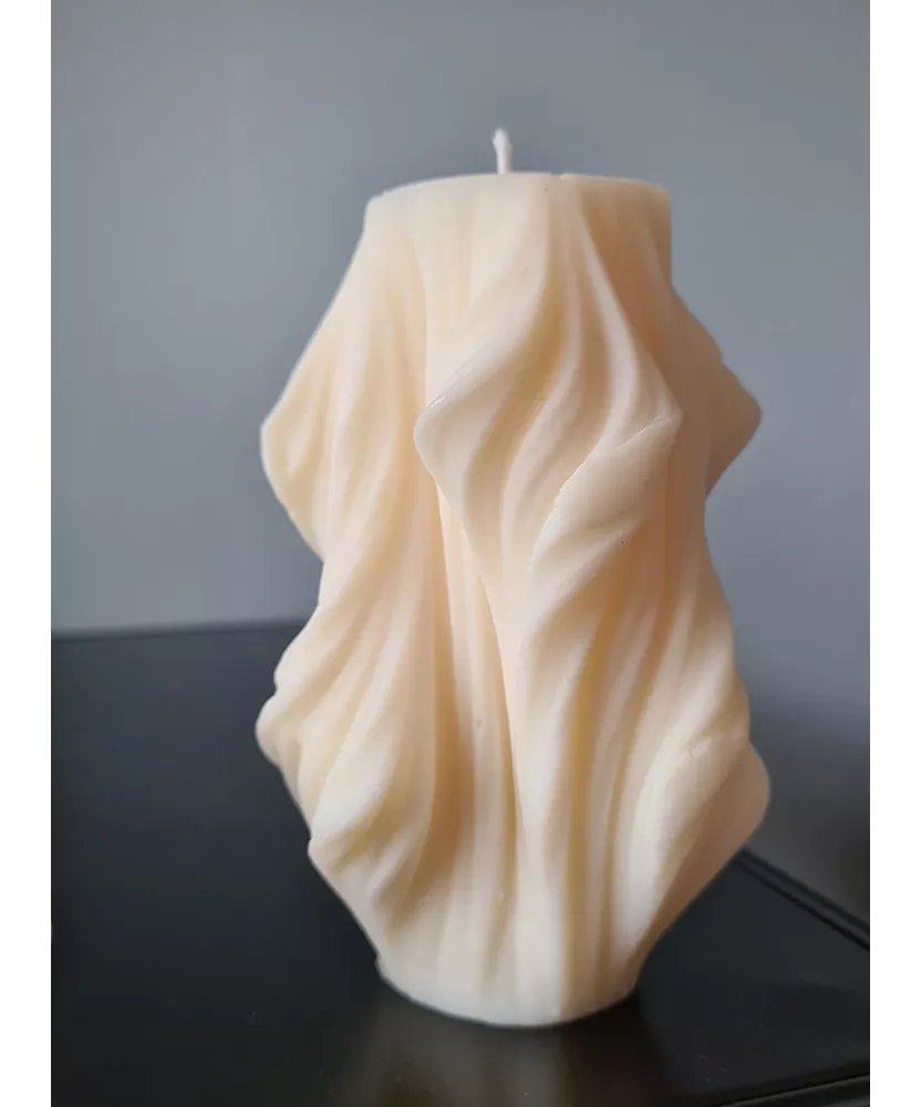 Bougie porte bonheur au Muguet, parfum naturel, cire végétale
