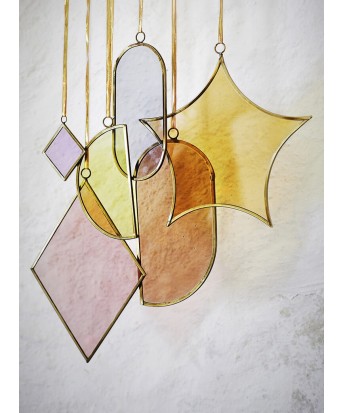 Ensemble de 5 suspensions en verre