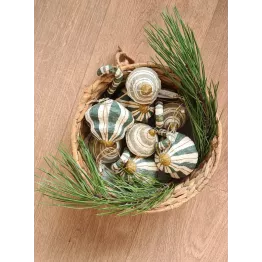 Trio de suspensions decoration de sapin