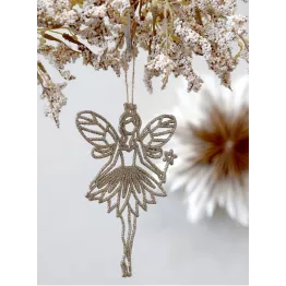 Suspension fée paillette