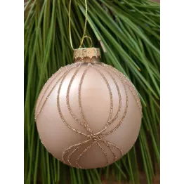 Boule à paillettes classique