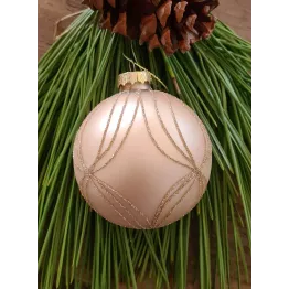 Boule à paillettes classique