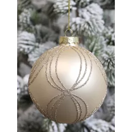 Boule à paillettes classique