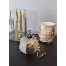 Boule a facettes en verre