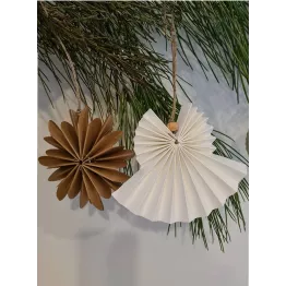 Duo de suspensions en papier