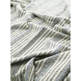 Plaid douceur en coton recyclé