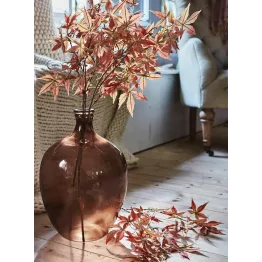 Grand vase en verre soufflé