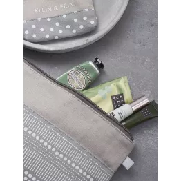 Pochette en tissu nature