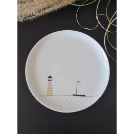 Petite assiette voilier