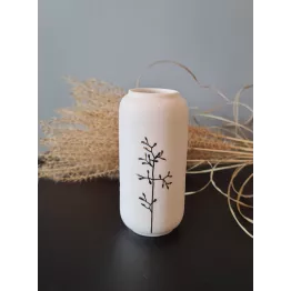 Petit vase branche dorée Räder