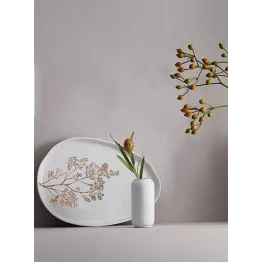 Petit vase branche dorée Räder