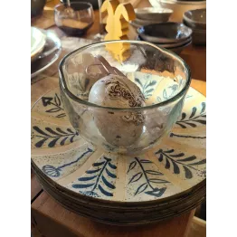 Coupelle en verre recyclé