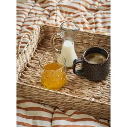 Verre original à bulles