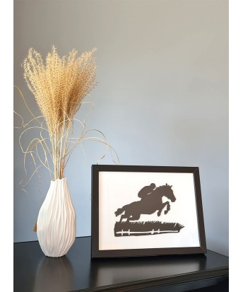 Cadre décoration murale de cavalier