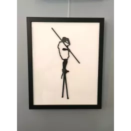 Cadre échassier Landais