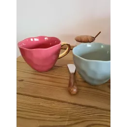 Tasse cappuccino framboise