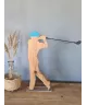 Décoration en bois de golfeur