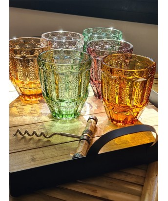 Verres colorés