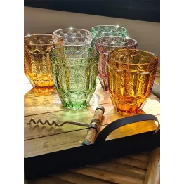 Verres colorés