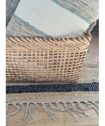 Panier rangement en bambou médium