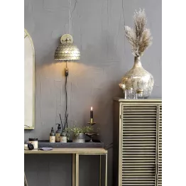 Vase antique argenté