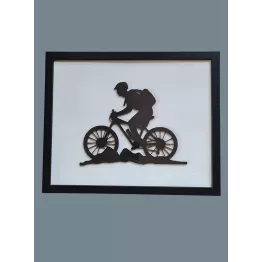 Cadre randonneur en VTT